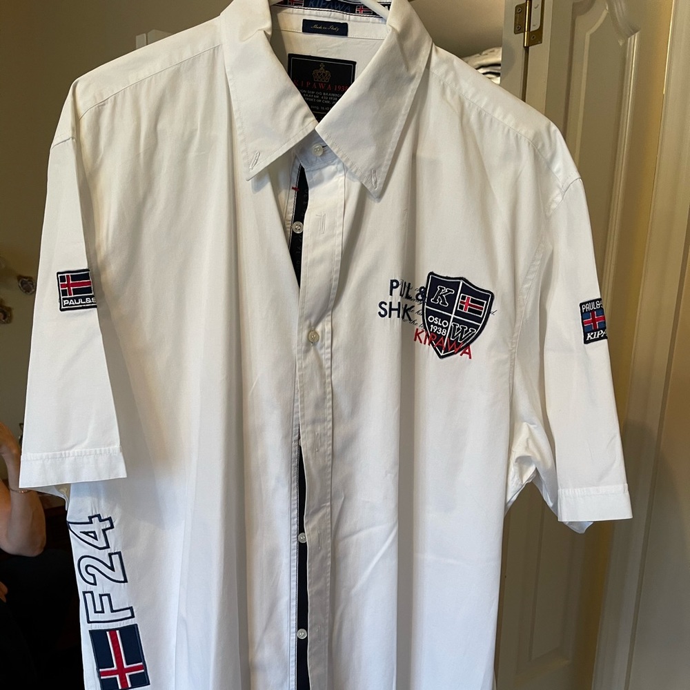 Paul & Shark yahting short sleeve shirt size 46